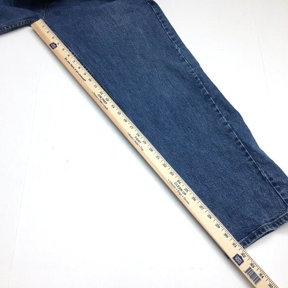 Levi's 505 Men's Straight Leg Jeans Medium Wash size 42 x 32 - Picture 5 of 11